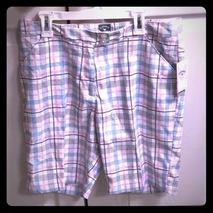 Callaway women’s golf shorts size 6